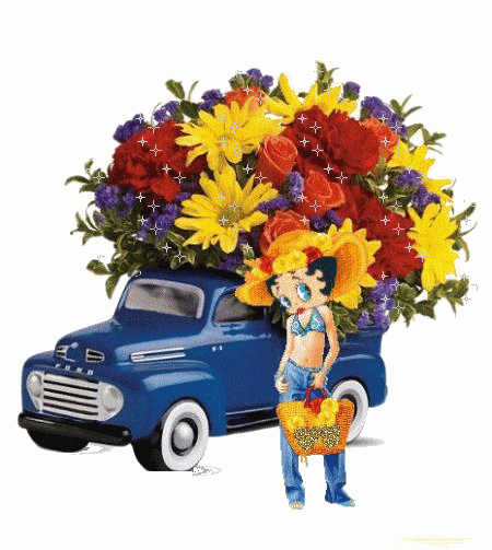 UN BOUQUET DE FLEURS POUR MES AMIES VIP